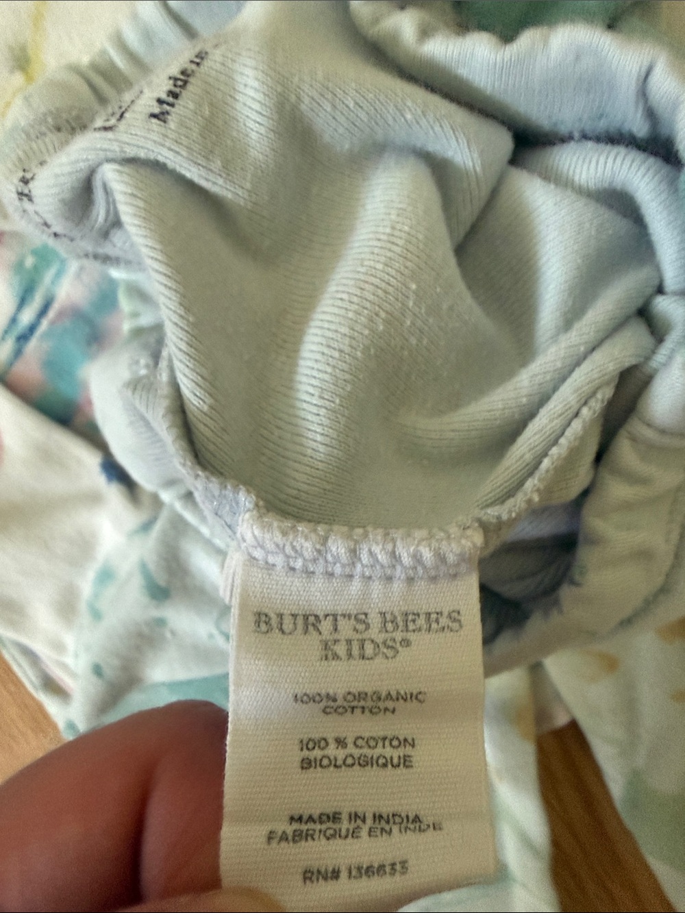 Burt’s Bees organic cotton Pajamas bundle - planets, space, and world map themes - Picture 6 of 7